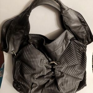 Miss Caprice Gray Gradient Handbag/ Purse